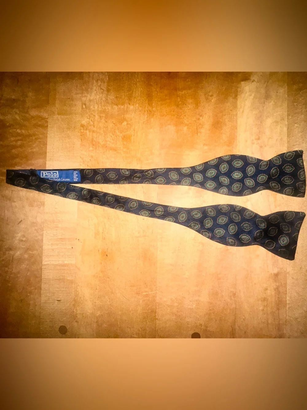 Polo Ralph Lauren bow tie necktie like new